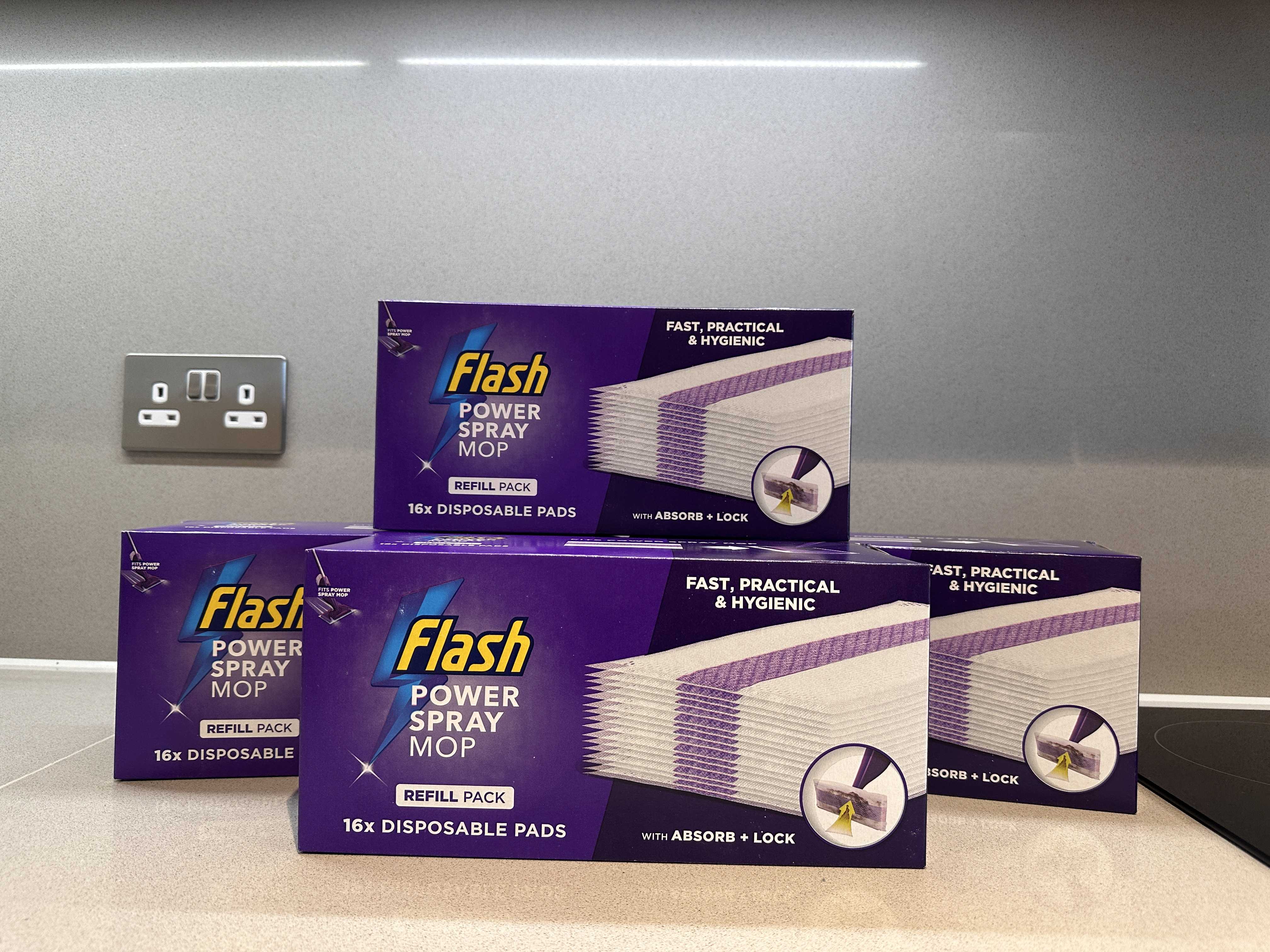 Image of FLASH Power Mop; Complete Bundle with Refills - Incredible Value!