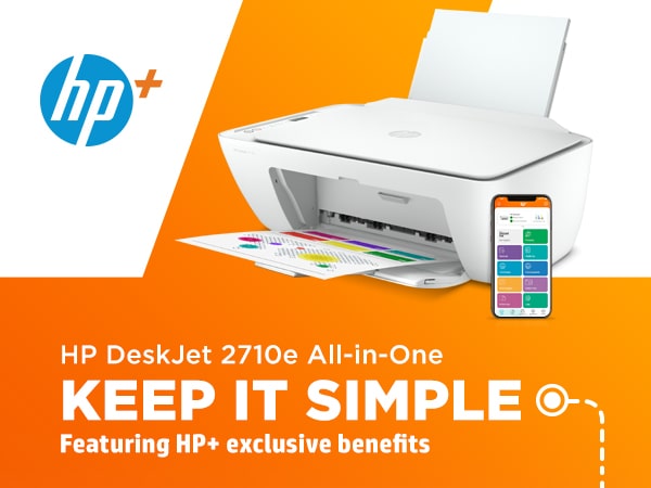 Image of hp Printer Deskjet 2710e
